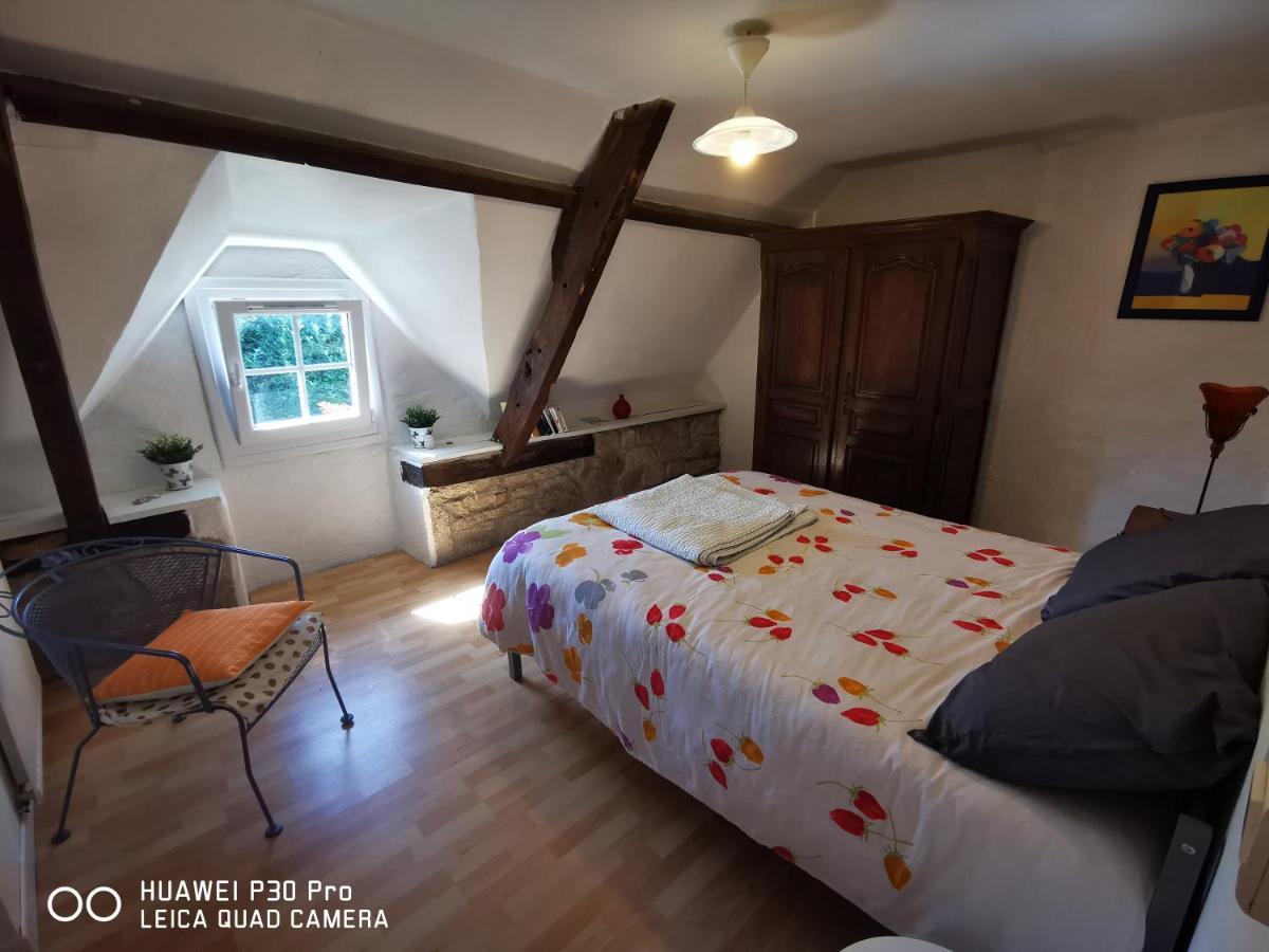 Jolie Longere Dans Un Hameau De Bubry Vila Exterior foto